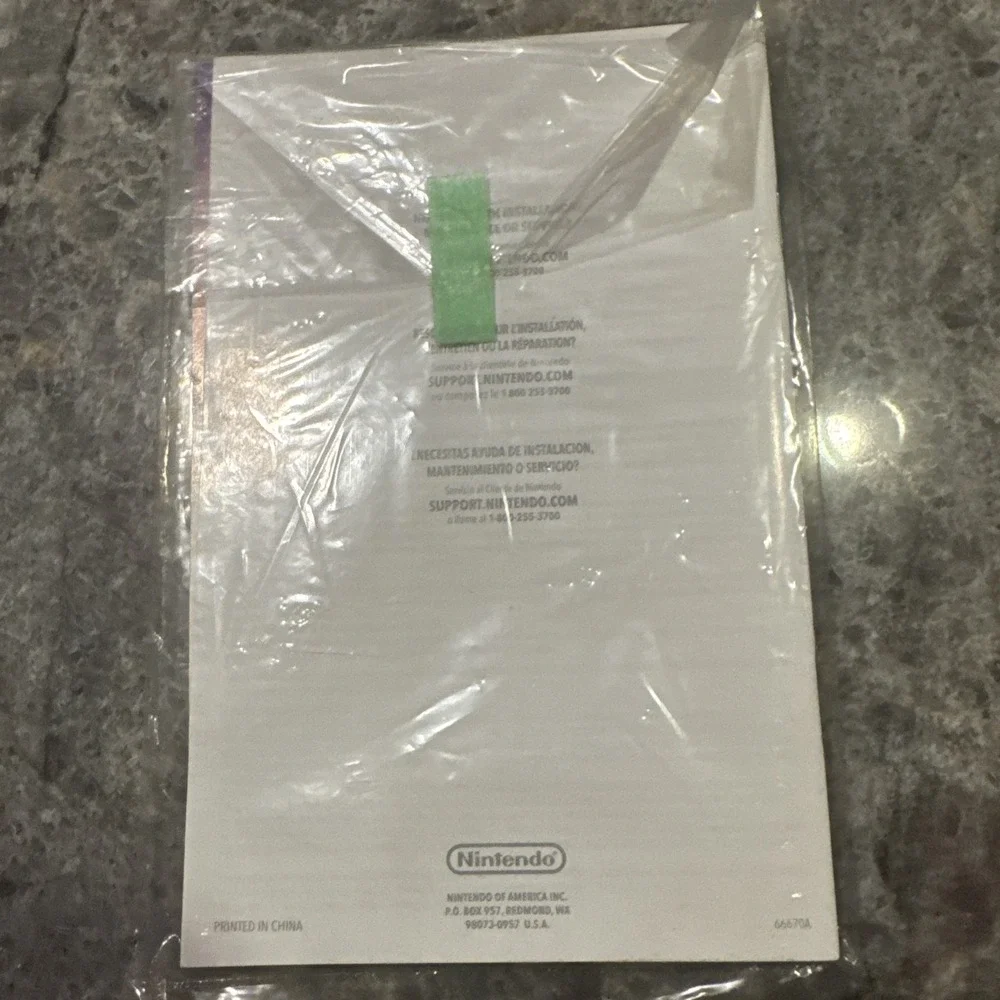 NEW animal crossing city folk wii Manual Only